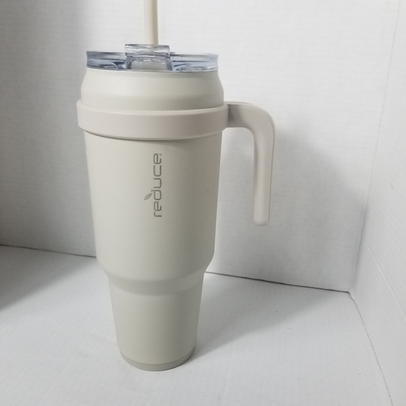 REDUCE LIGHT GRAY TAN 50 OZ COLD TUMBLER - Picture 1 of 14